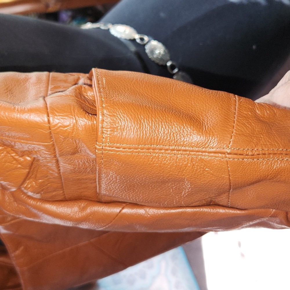 Leather Patchwork Large Bah - image 3